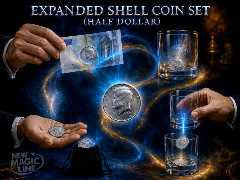 Expanded Shell Coin Set – Half Dollar – 4...