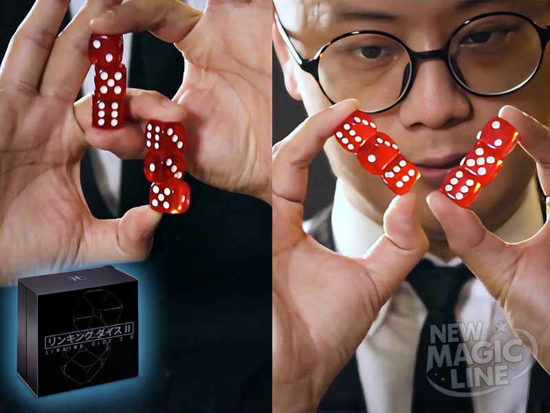 Linking Dice 2.0 – Würfel durchdringen sich direkt vor den Zuschauern