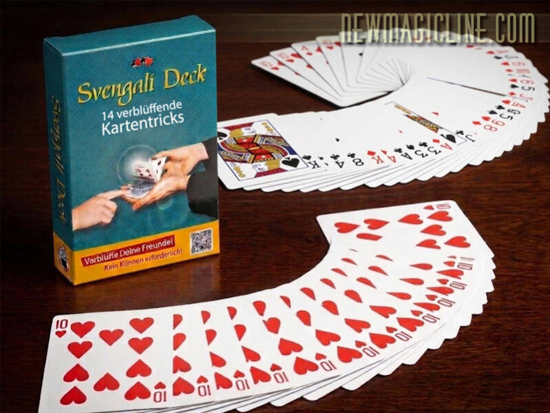 Mit seinen 14 Kartentricks ist das Svengali Deck das...