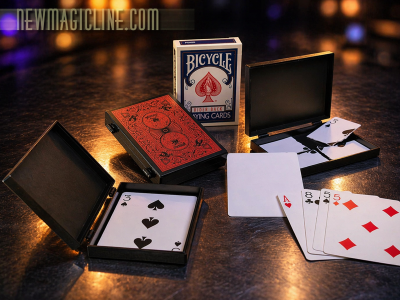 Card Case magnetisch Plus - mit Kartenspiel, Spezialkarten und 11 Kartentricks