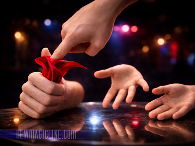 DS - Ein Tuch verschwinden lassen - Zaubertrick mit dem Zauberdaumen