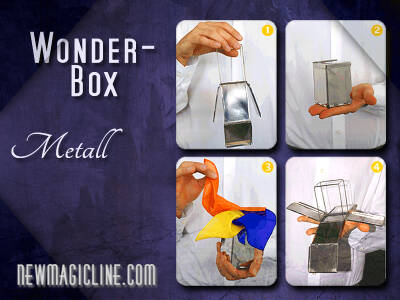 Wonderbox - Zauberbox für Tücher - Zaubertrick